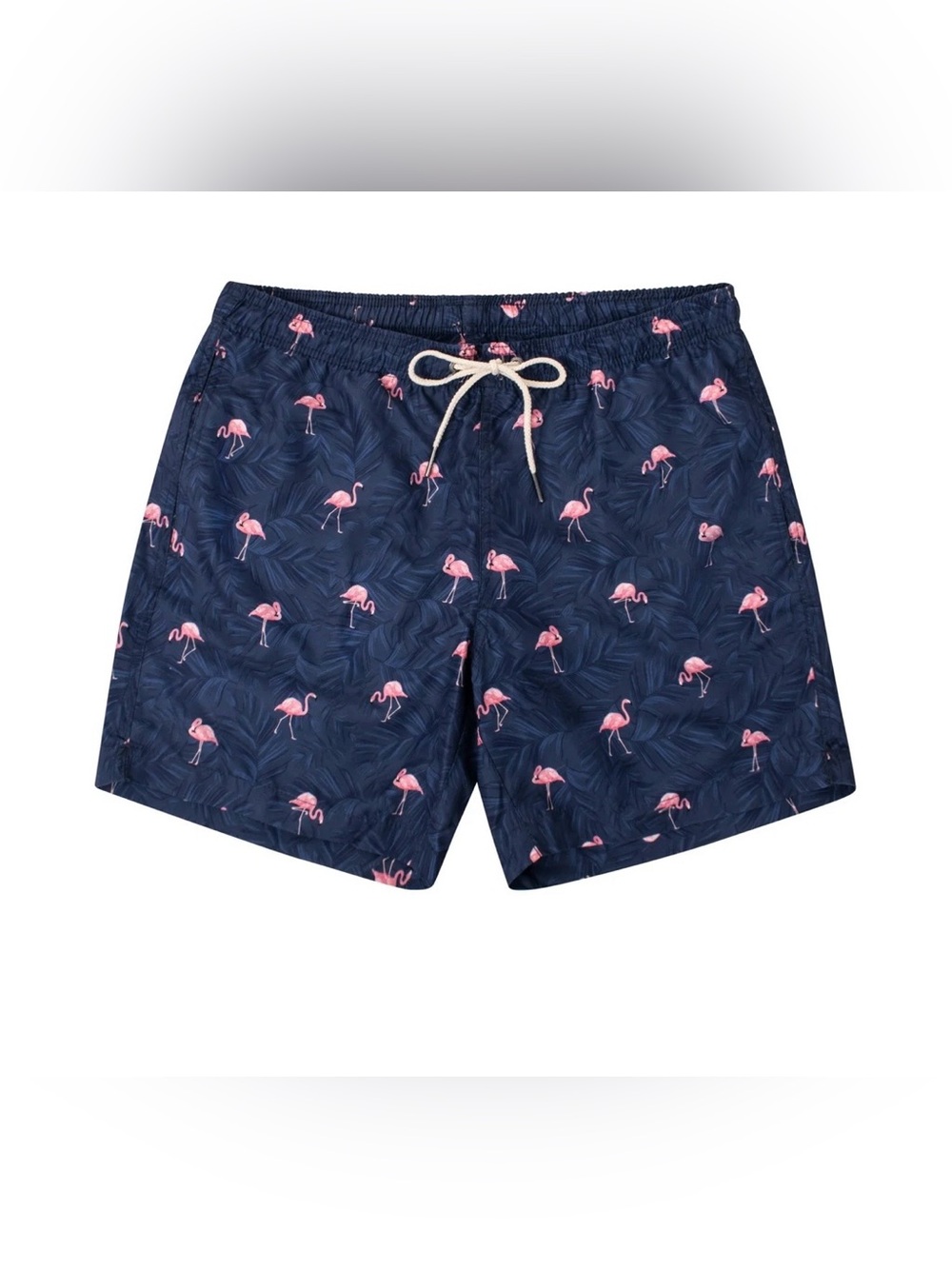 Boto Men's Size 30 Cabo Shorts/Swim Trunks in Navy pink Flamingo drawstring GUC